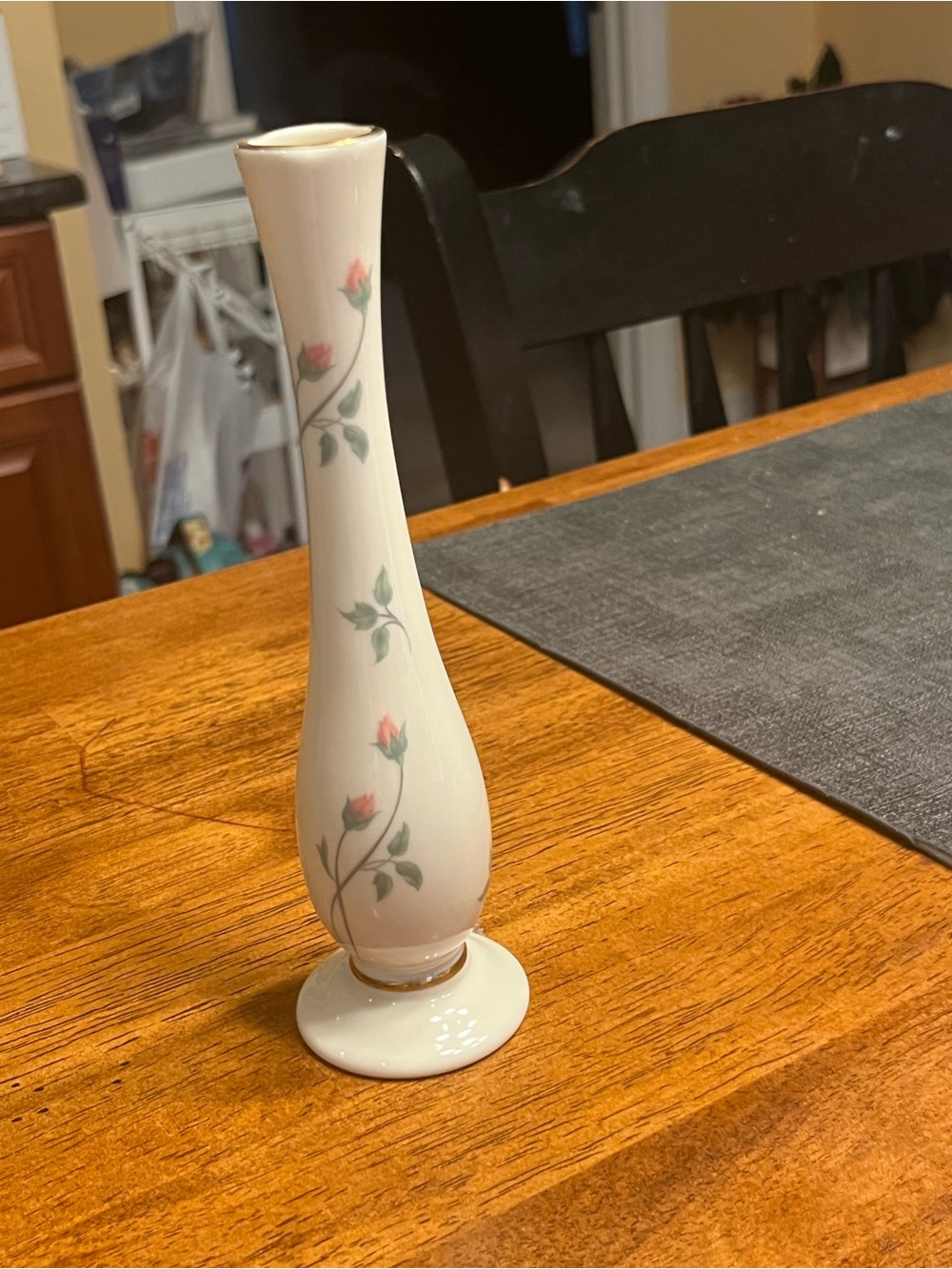 Lenox Rose manor bud vase